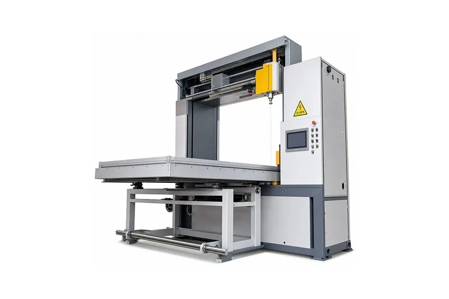 双轴 CNC 数控振动刀:按图纸直接切割海绵样件,免开刀模